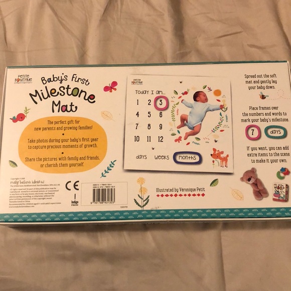 ⭐️Baby’s First Milestone Mat - Picture 3 of 5